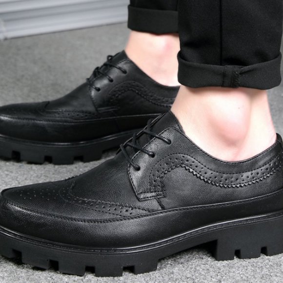 Leather shoes for men 2021 new Korean fashion